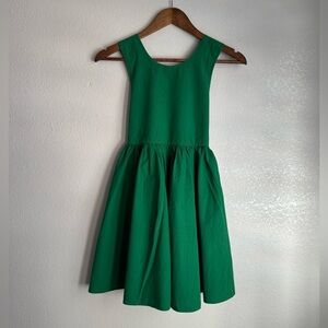 COS Vibrant Green Kids Dress Size 6-8y
